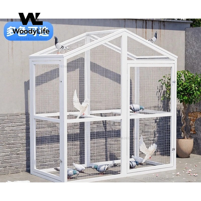 Rabbit Cage Wire - Kandang Burung Dara Luar Ruangan dengan