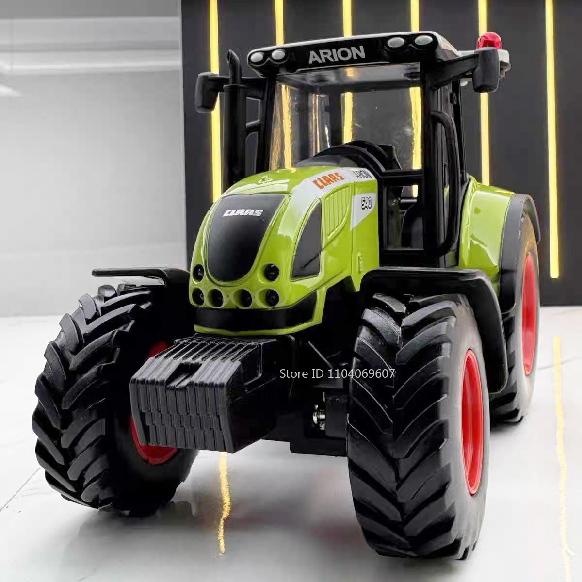 Tractor Implement - 1:32 Paduan Mini Traktor Pertanian Model