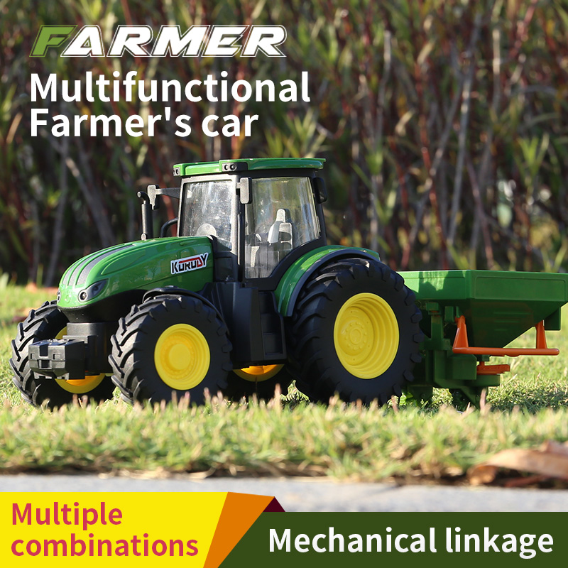Set Mainan Mobil Petani RC 1/2 - Tractor Implement ulasan dan harga
