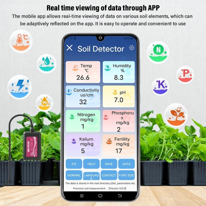 Pengukur Kelembapan Tanah Geng - Agriculture Farming Professional ulasan dan harga