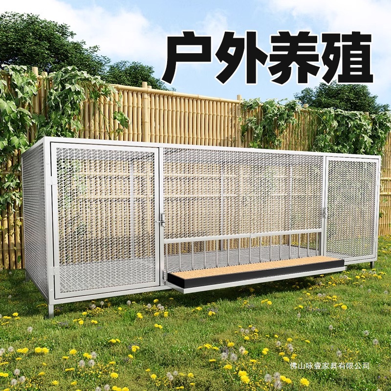 Kandang ayam dan bebek luar ru - Rabbit Cage Wire ulasan dan harga